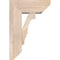 Ekena Millwork Balboa Slat Smooth Bracket w/ Offset Brace, Douglas Fir, 7 1/2"W x 18"D x 26"H BKT0806X18X26BOA06SDF - alternate 2